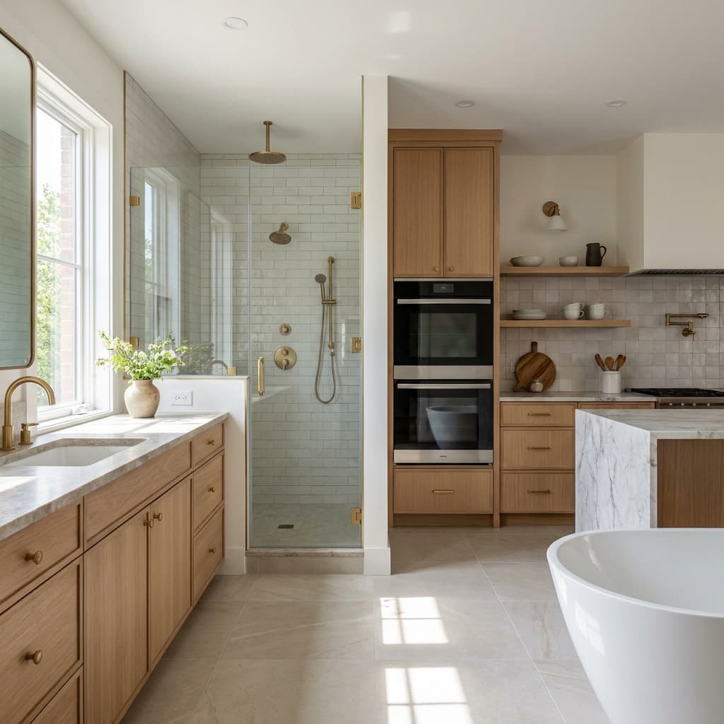 Cuisine salle de bain